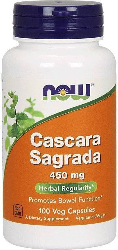 NOW Foods Cascara Sagrada 450mg 100 st