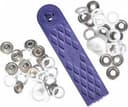 Prym Jersey Tryckknappar Ring Vit 10mm 10 st