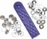 Prym Jersey Tryckknappar Ring Vit 10mm 10 st