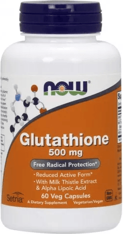 Now Foods Glutathione 500 mg 30 Veg Capsules 30 st