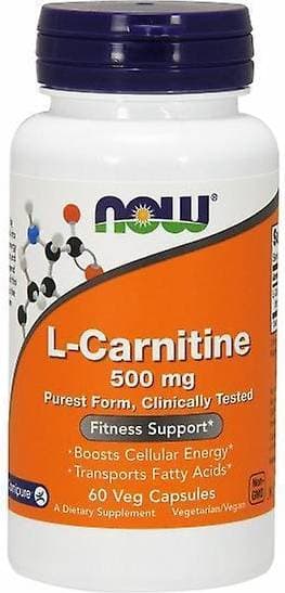 Now Foods L-Carnitine 500mg 60 vcaps 60 st