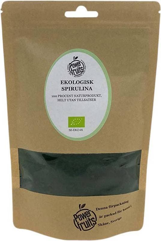 Powerfruits Spirulina, 250 g ekologisk