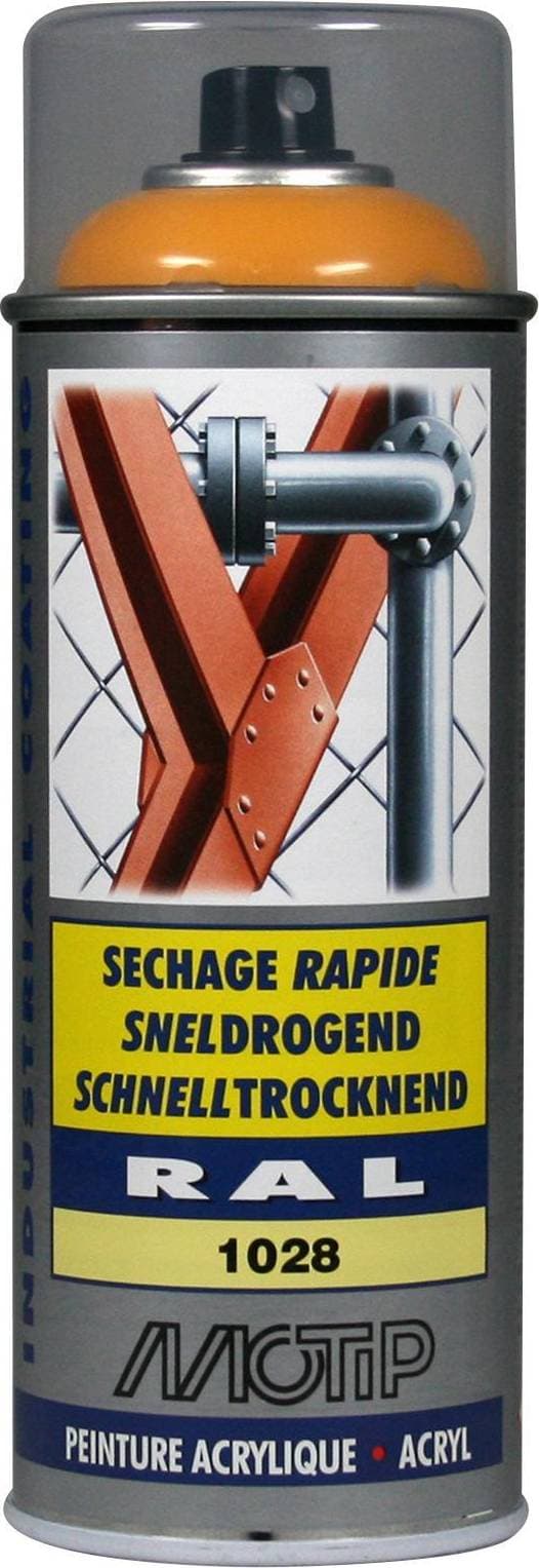 Motip RAL 1028 Lackfärg Melon Yellow 0.4L