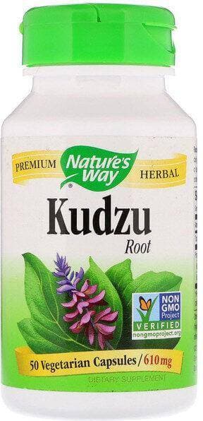 Natures Way Kudzu Root 610 mg 50 vegkapslar 50 st