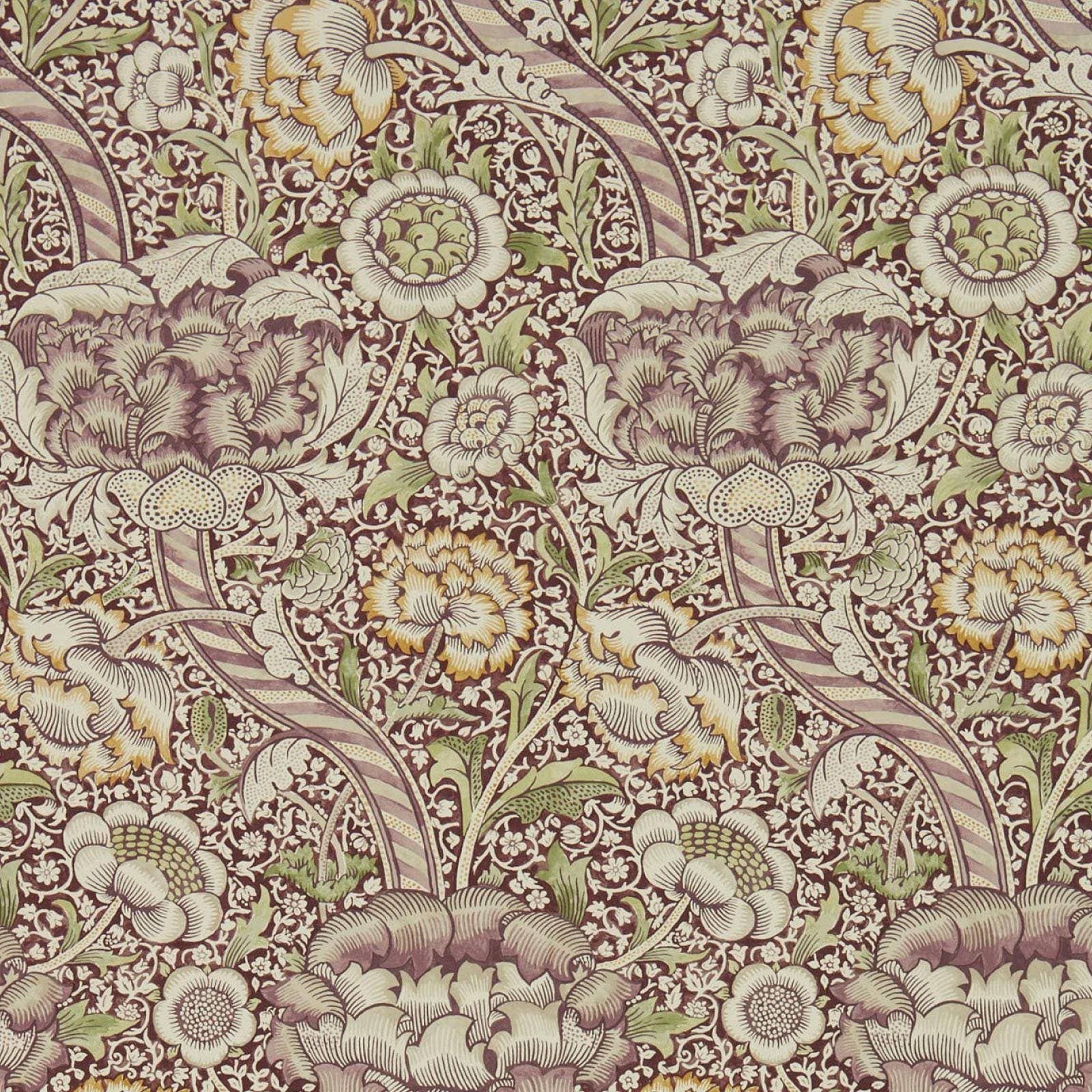 William Morris Wandle Wine/Saffron