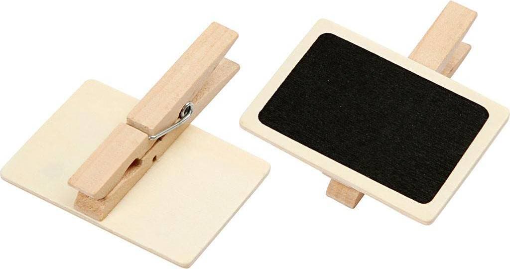 Creativ Company Klämma med Tavla 6,5x4,5 cm 6 st