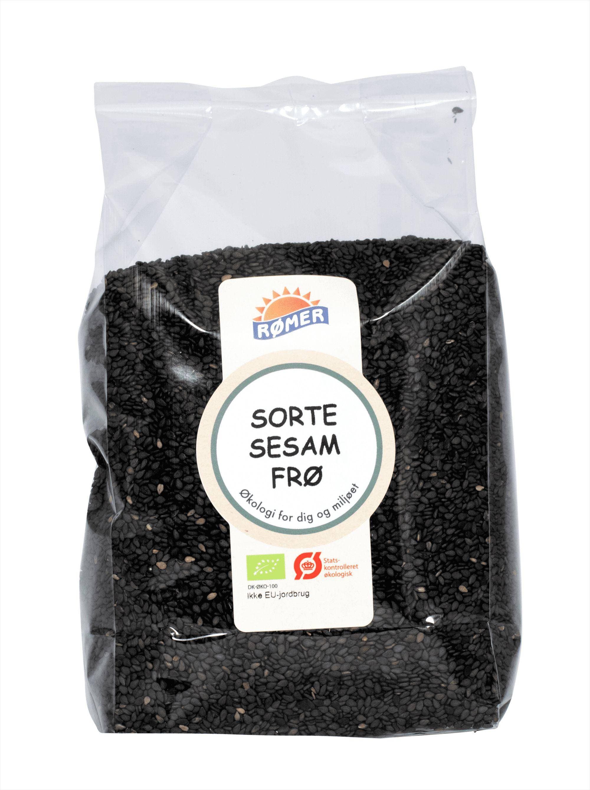 Rømer Sorte Sesamfrø 500g