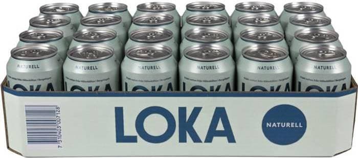LOKA Naturell Can 33cl 24pack