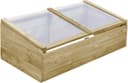 vidaXL Greenhouse 100x50x35cm Trä Plast