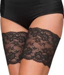 Trofé Thigh Lace - Black