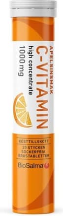 BioSalma C-vitamin 1000mg Orange 20 st