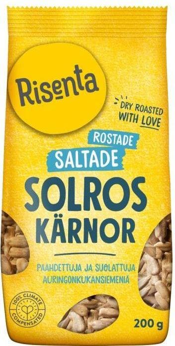 Risenta Rostade & Saltade Solroskärnor 200g
