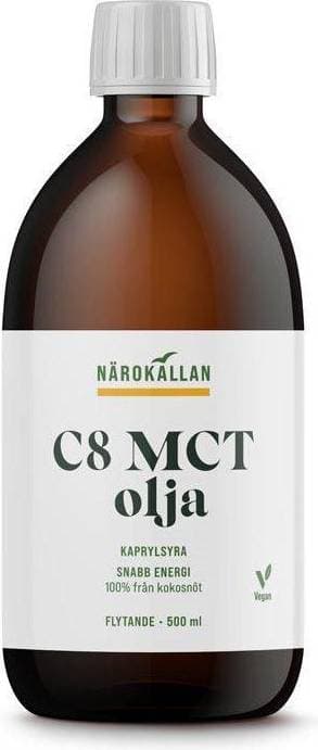 Närokällan C8 MCT Olja 500ml