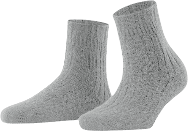 Falke Bedsock Rib Women Socks - Silver