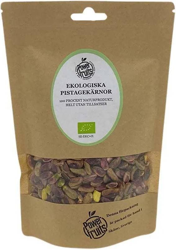 Powerfruits Ekologiska Pistagekärnor 250g 1pack