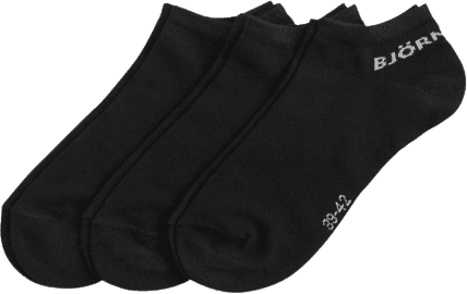Björn Borg Essential Steps Socks 3-pack - Black
