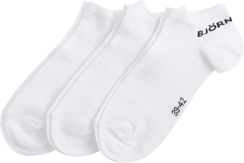 Björn Borg Essential Steps Socks 3-pack - White