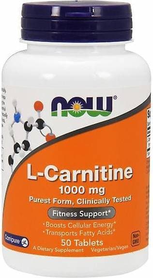 NOW L-Carnitine 1000 mg Set of 50