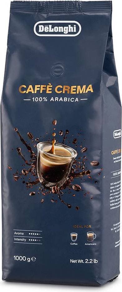 De'Longhi Caffè Crema Coffee Beans 1000g 1pack