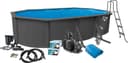 Swim & Fun Basic Pool Oval 6.1x3.6x1.2m