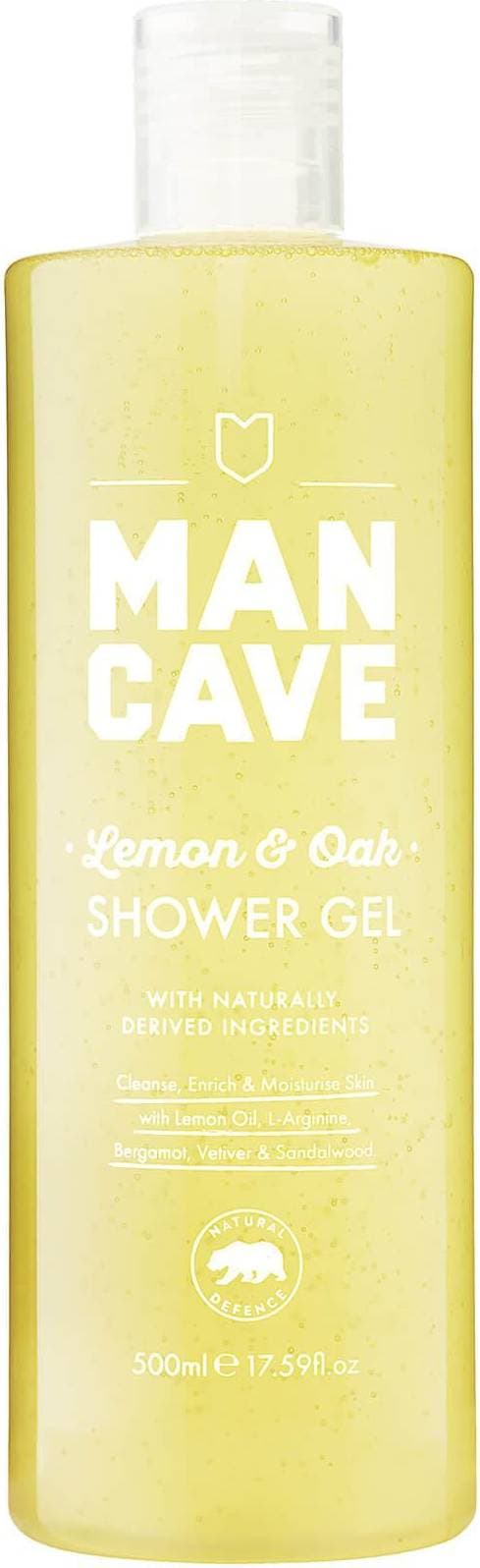 ManCave Lemon & Oak Shower Gel 500ml