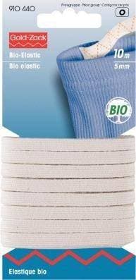 Gold-Zack Resårband av naturfibrer