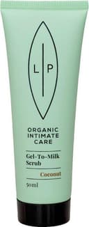 Lip Intimate Care Gel-To-Milk Scrub, Coconut 50ml