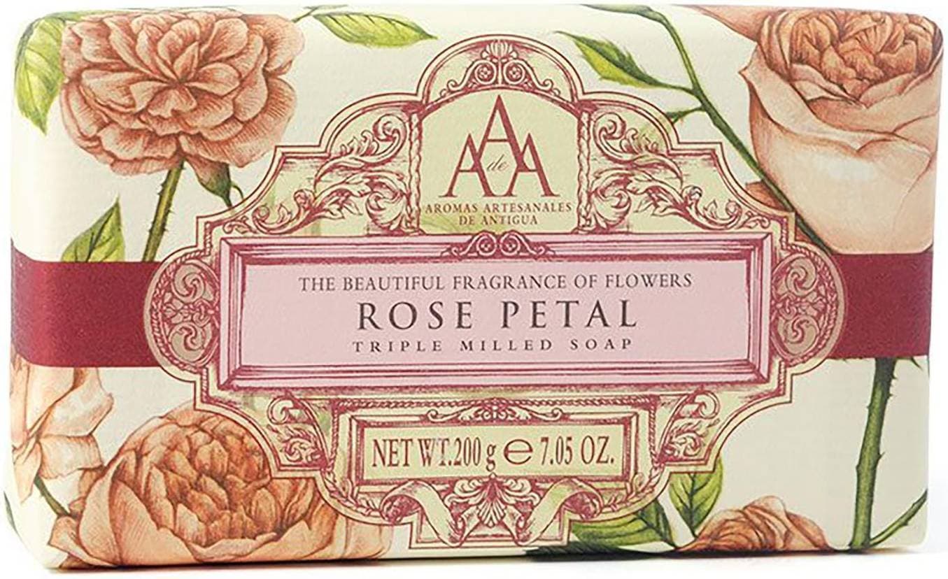 AAA Triple Milled Soap Rose Petal 200g 200g