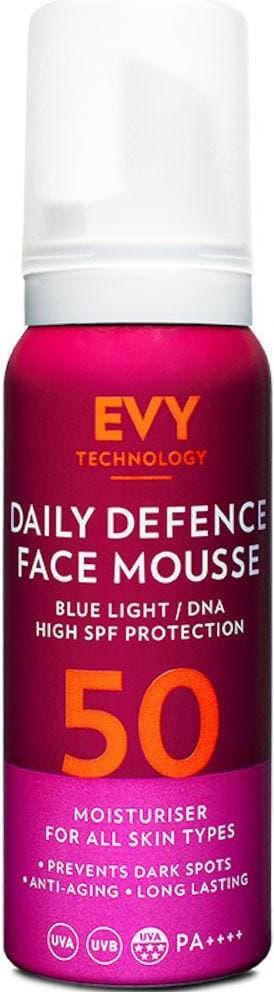 EVY Daily Defense Face Mousse SPF50 PA++++ 75ml