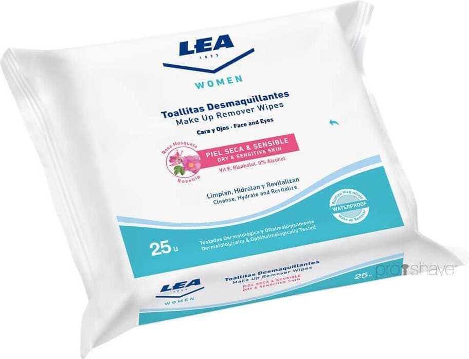 Lea Women Make Up Remover Wipes Rosehip
