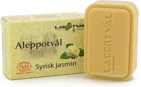 Lagertvål Aleppotvål Syrisk Jasmin 100g