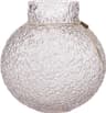 Ernst Patterned Structure Clear Vas 30cm