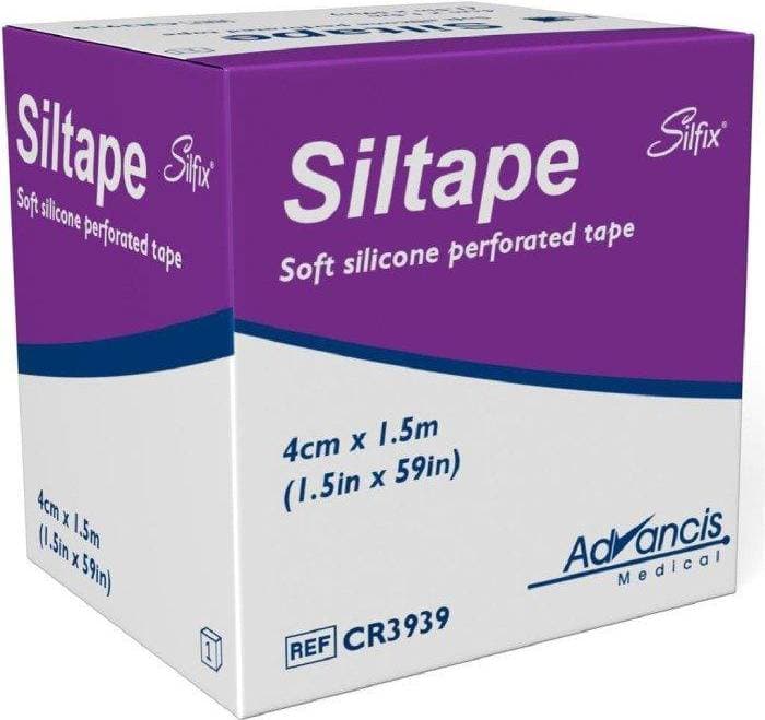 Siltape Medicinsk Silikontejp 4cmx1.5m