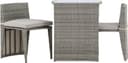 Venture Design Savanna Caféset, 1 Bord inkl. 2 Stolar