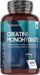 WeightWorld Creatine Monohydrate 3000mg 270 st
