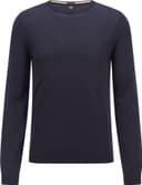 HUGO BOSS Stickad Tröja - Blå