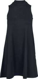 Urban Classics Ladies A-Line Turtleneck Dress - Black