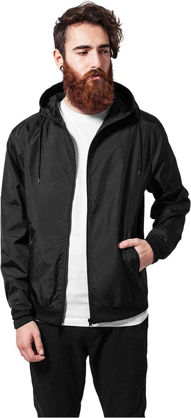 Urban Classics Windbreaker (Svart, 2XL)