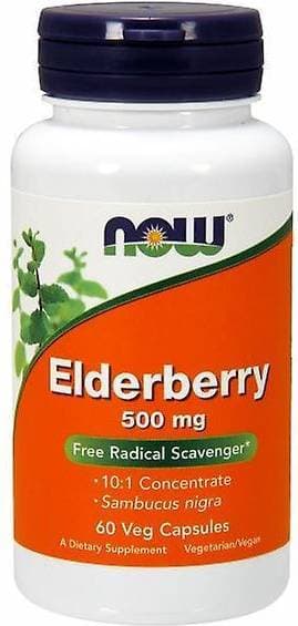 Now Foods Elderberry 500mg 120 st