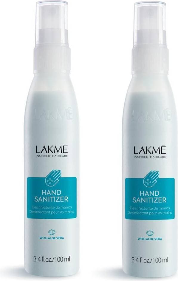 Lakmé Hand Sanitizer with Aloe Vera 100ml 2-pack