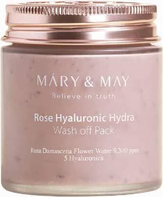 Mary&May Rose Hyaluronic Hydra Wash Off Pack 125ml