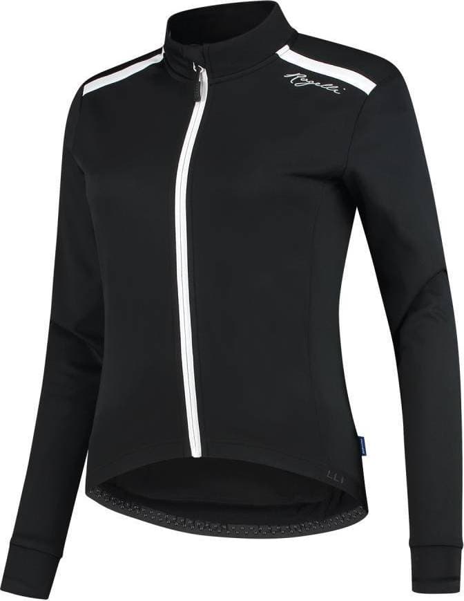 Rogelli Pesara Cycling Jacket Women - Black/White