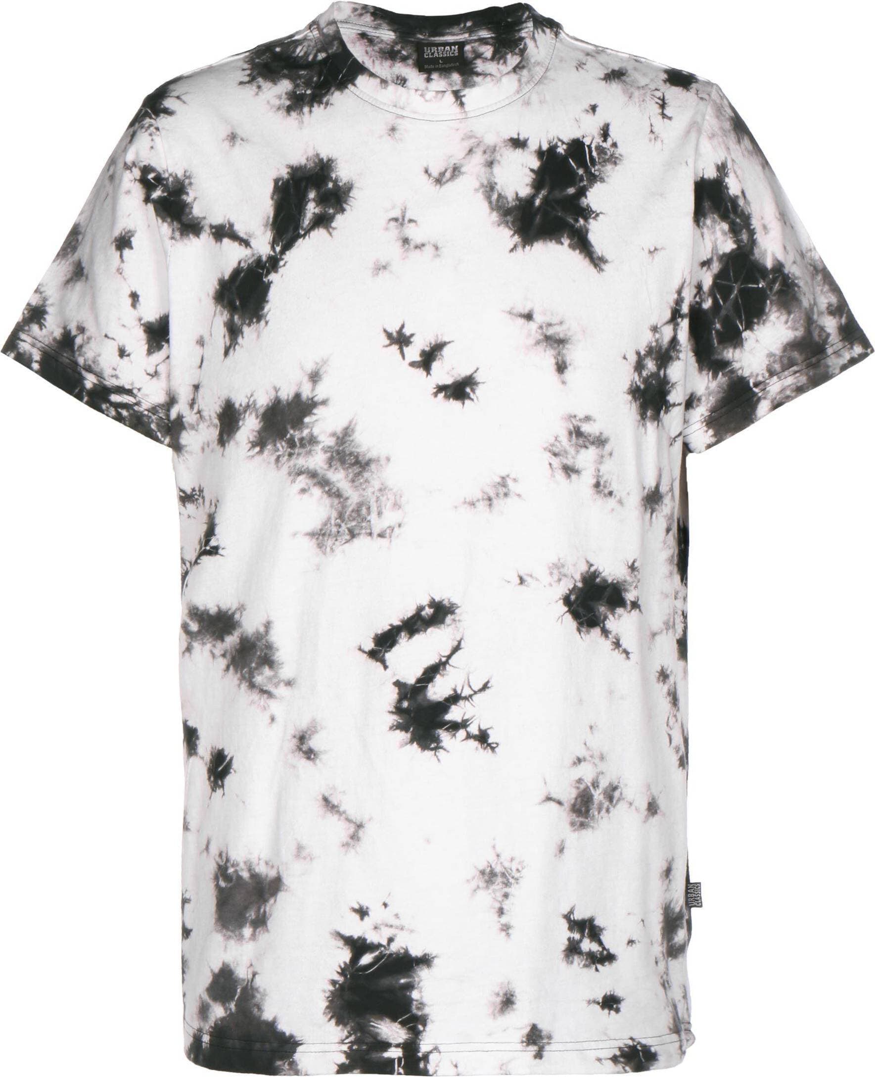 Urban Classics Tie Dye T-shirt - Vit/Svart