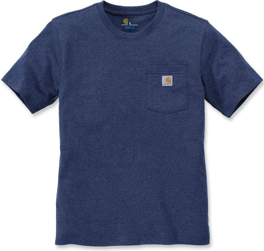 Carhartt Workwear T-shirt, Dark Cobalt Heather