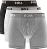 HUGO BOSS Power Boxer Briefs 3-pack - White/Grey/Black