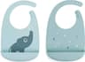 Done by Deer Elphee Silicone Bib 2-pack