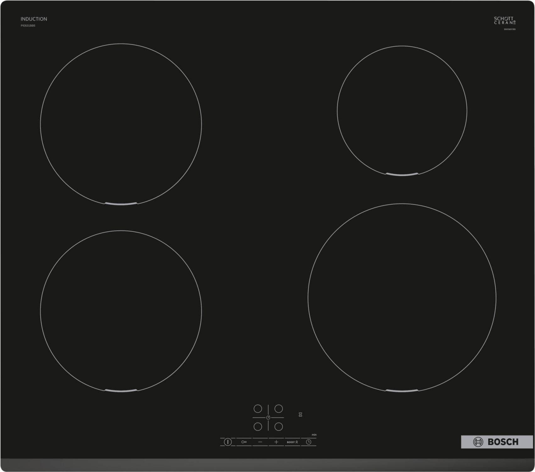 Bosch Series 4 PIE631BB5E Black