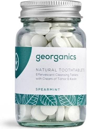 Georganics Natural Toothtablets Spearmint 120-pack