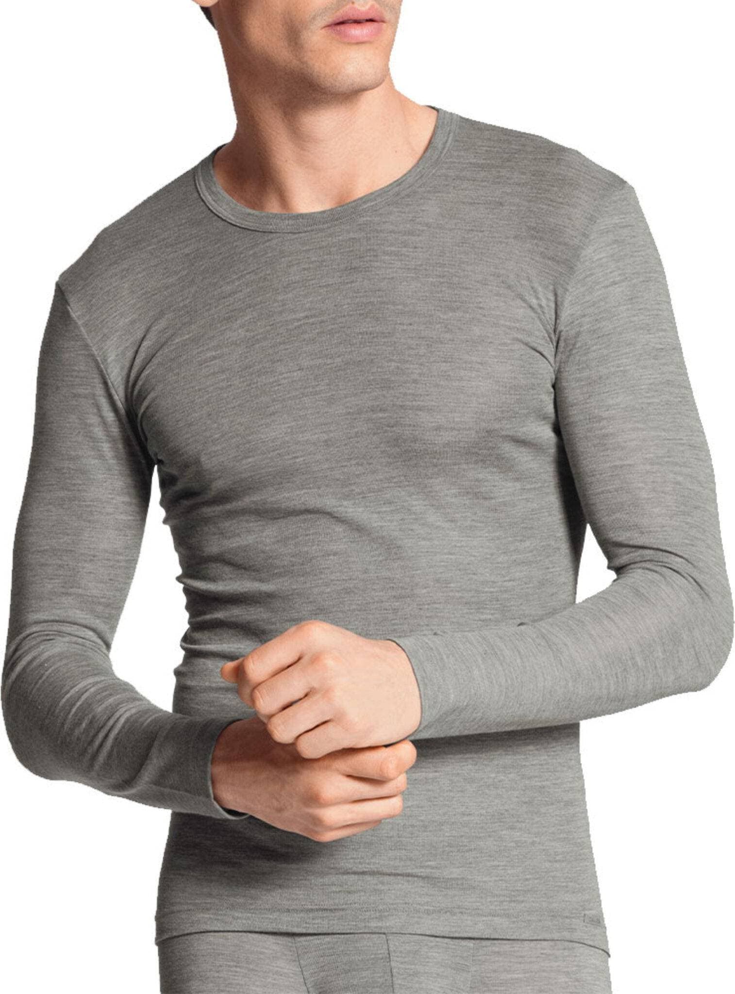 Calida Wool and Silk T-shirt - Grey