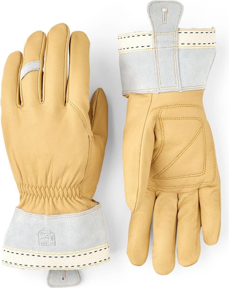 Hestra Skullman 5 Finger Glove - Natural Brown